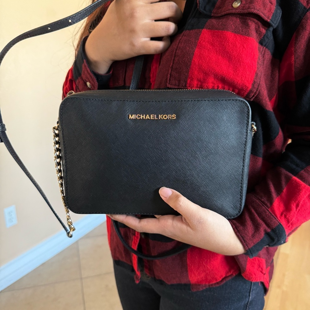 Michael Kors Black Crossbody Bag